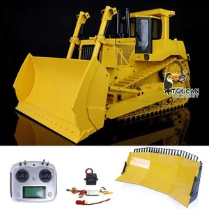 1/14 JDM DXR2 RC Hydraulic Bulldozer Metal Dozer with Upgraded Blade 201 Sounds - Picture 1 of 12