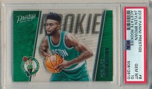 2016 PANINI PRESTIGE JAYLEN BROWN ACETATE ROOKIES #8 PSA 10 GEM MINT RC CELTICS