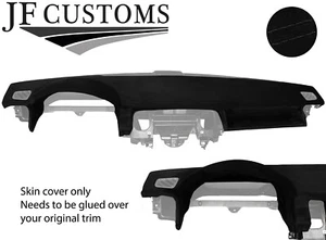 NERO CUCIRE CRUSCOTTO TOP COPRIRE LUXE SUEDE PER LAND ROVER DISCOVERY 3 04-09 - Foto 1 di 3