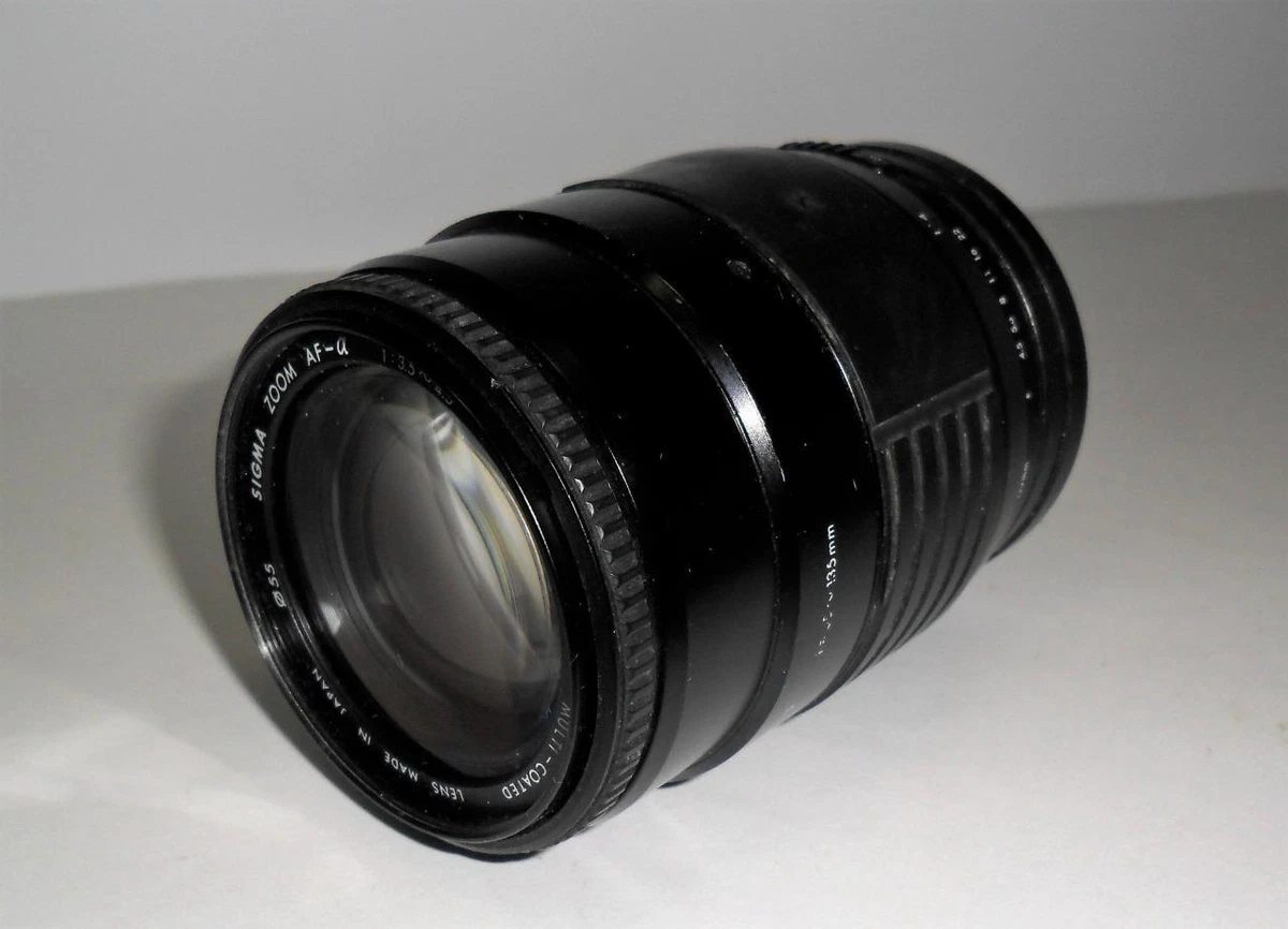 SIGMA 35-135mm 3.5-4.5 ズームレンズ　ja112 Sigma Zoom 35-135mm Focal Camera Lenses for sale | eBay
