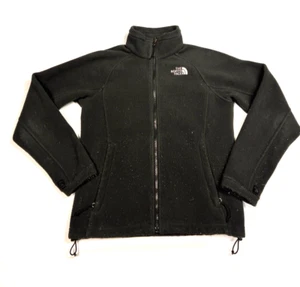 The North Face Fleece Jacket Black Full Zip Outdoor Women's S - Picture 1 of 6