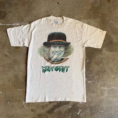1970s VINTAGE 70s DEADSTOCK VINTAGE WAVY GRAVY T-SHIRT SZ S GRATEFUL DEAD HIPPY - Image 1 of 4