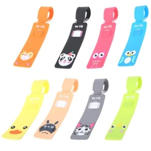 Cute Travel Luggage Tags Suitcase Label Name Address ID Bag Baggage Tag - Picture 1 of 14