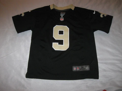 Drew Brees New Orleans Saints Jersey Nike On Field Youth Medium 5-6 Boys NO NFL Cover