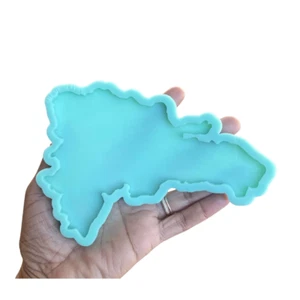 Repubblica Dominicana Stampo Silicone DR Sottobicchieri Stampo Repubblica Dominicana Letreros - Foto 1 di 14