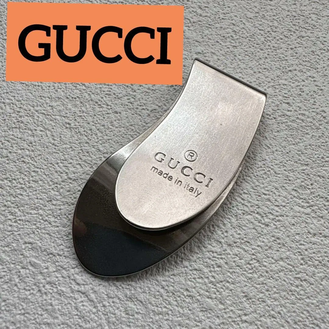 GUCCI money clip グッチマネークリップ　クロコ　シルバー 楽天市場】GUCCI グッチ マネークリップロゴ刻印 ディアマンテパターン