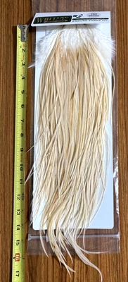 Sillín Whiting Hebert Miner Light Ginger Rooster, grado profesional, atar moscas Foto 1 de 2