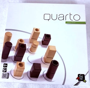 Quarto Blaise Muller Game 1991 Gigamic Mensa Select Family Strategy COMPLETE - Picture 1 of 8