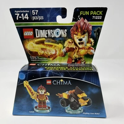 乐高 DIMENSIONS: Chima Laval 传奇乐趣包 带迷你人偶和车辆 (71222) — 第 1/4 张图片