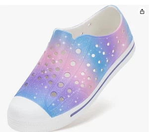 FUNCOO PLUS Niñas Rosa Azul Púrpura Ligero Eva Water Zapatos Reino Unido Talla 9 - Imagen 1 de 5