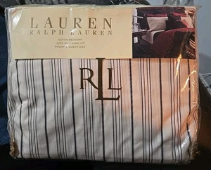 Ralph Lauren Allison Queen schwarz-weiß Bett Rock Neu in Verpackung, A4 - Bild 1 von 4