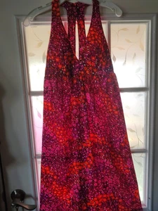 Vintage 60's Aloha Hawaiian Long Sundress, Psychedelic S - Picture 1 of 8