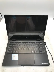 Gateway GWTC116-2BK Intel Celeron 11.6" 2-in-1 Laptop- CRACKED DISPLAY -MZ - Picture 1 of 8