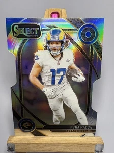 PUKA NACUA 2024 Panini Select Club Level DIE CUT SILVER PRIZM #287 Los Angeles - Picture 1 of 6