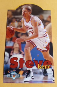 1995-96 Fleer NBA Jam Session Die-Cut Steve Kerr #D14 - Chicago Bulls - Picture 1 of 2
