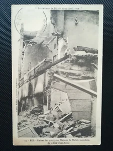 CPA FEZ - Ruines des Principales Maisons du Mellah Incendiées - Foto 1 di 2