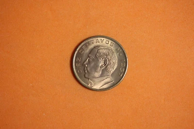 1957 MEXICO 10  Centavos #P03725 - Image 1 of 2