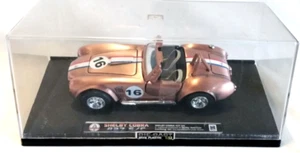 Vtg. Collectable-1999- New-Ray Gold 1966 Shelby Cobra 427 s/c Pull Back In Case - Bild 1 von 13