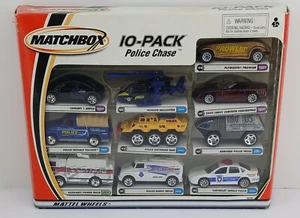 Matchbox Police Chase 10-Pack 92382 NIB 2000 - Picture 1 of 4