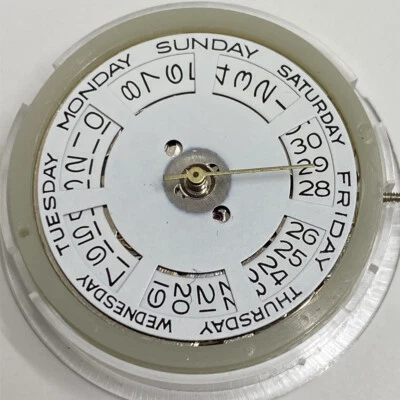 Asian Tianjin Seagull T16 Day Date Automatic Mechanical Movement White Dial - Image 1 of 2