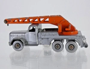 Lesney Crane Truck Magirus Deutz Silver Wheels 30 Rare Collectible Toy Matchbox - Picture 1 of 11