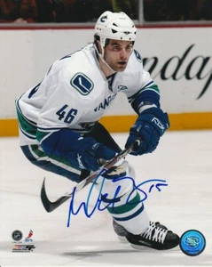 MIKE BROWN SIGNED VANCOUVER CANUCKS 8x10 PHOTO! Autograph PROOF! - Bild 1 von 2