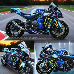 Suzuki gsxr1000 motorcycle stickers decals graphics set - Bild 1 von 17