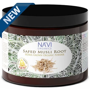 Safed Musli Powder | Pure | White Gold | Wild Harvested - Picture 1 of 5