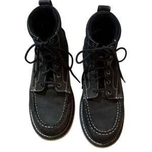 Hawx 6" Grade Work Soft Toe Work Boot Black Men's Size 9D Black - Picture 1 of 7