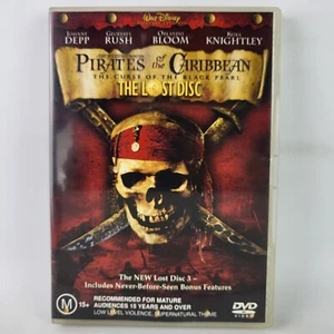 Pirates Of The Caribbean: Curse Of The Black Pearl The Lost Disc DVD - Picture 1 of 3