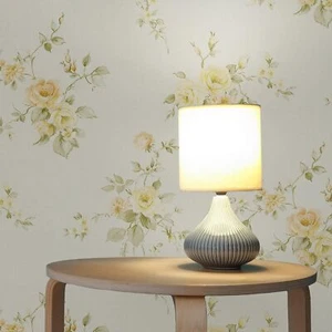 Papel pintado Vellón 0.53 x 10.05 m Flores Verde Amarillo - Imagen 1 de 5