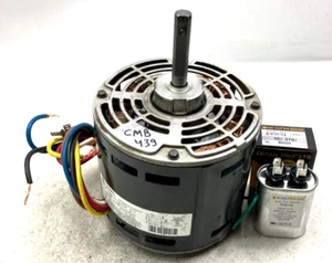 EMERSON K55HXDJM-7081 Blower Motor 1/3HP 1075RPM/4SPD D340126P02 used #CMB439 - Picture 1 of 4