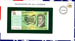 Banknotes of All Nations Australia $2 1979 P-43c UNC Knight/Stone JTY 087282 - Picture 1 of 3