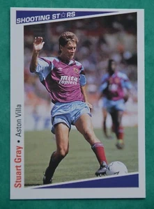 SHOOTING STARS 1991-92 STUART GRAY - ASTON VILLA No 27 - Picture 1 of 1