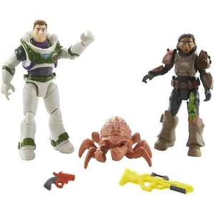 LIGHTYEAR Disney Pixar Mattel SPACE RANGER DEFENSE Buzz Izzy 2-PACK TOY FIGURES - Picture 1 of 4