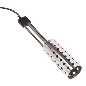 1000Watt Thermostatic Pail or Bucket Water Heater with Guard, Silver - Picture 1 of 9