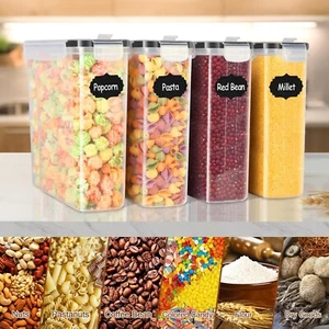 Cinnani 4L Vorratsdosen Set,Müsli Schüttdose & Frischhaltedosen,Aufbewahrungsbox - Bild 1 von 5