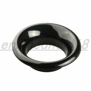 5" inch Short Ram/Cold Air Intake Turbo Horn Velocity Stack Adapter Aluminum Blk - Picture 1 of 3