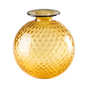 Venini Balloton - Vaso Monofiore Balloton Ambra 100.18 Venini - Vaso Medio - Picture 1 of 2