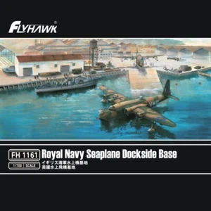 Flyhawk FH1161 1/700 ROYAL NAVY SEAPLANE DOCKSIDE BASE Plastik Modellbausatz - Bild 1 von 4