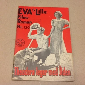 Theodora Goes Wild Irene Dunne 1937 Danish Movie Novel "EVA Lille Film Roman" - Picture 1 of 1