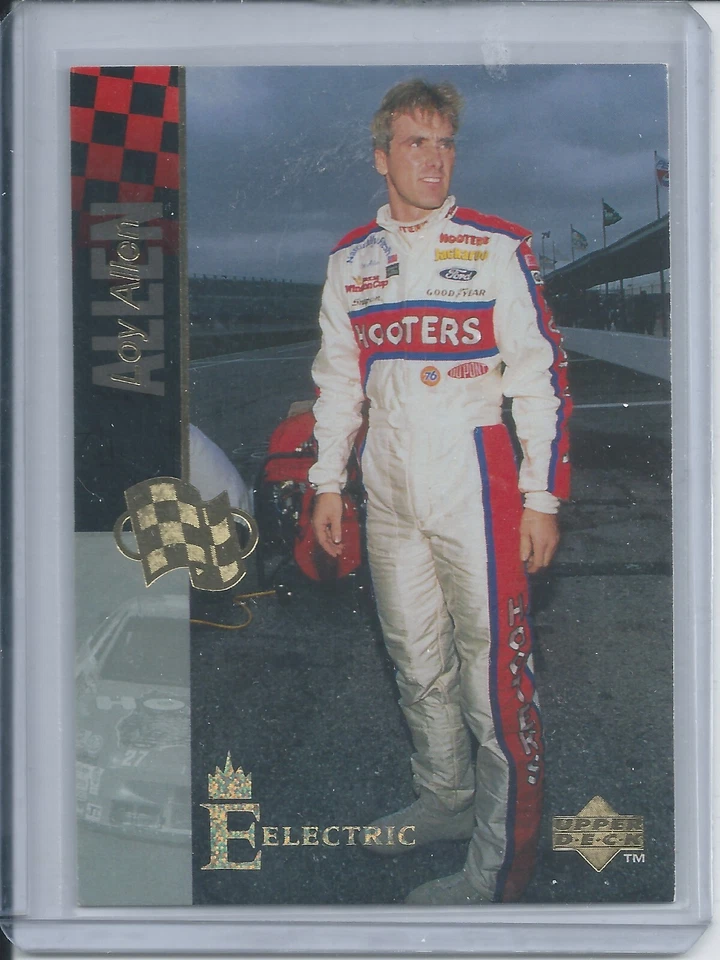 1995 Upper Deck Motorsports Gold Electric # 205 Loy Allen Nascar Racing - Image 1 of 2