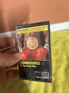 Commodores: All the Great Hits Audio Cassette Tape Motown 1989 Brick House Soul - Picture 1 of 9