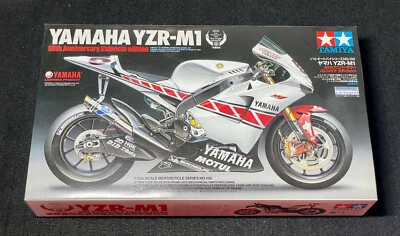 TAMIYA 14105 Kit Scala 1/12 YAMAHA YZR-M1 50th Anniversary Valencia edition - Immagine 1 di 4