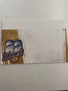 Cartel publicitario Busch Beer Bass Pro Shop Store 2008 Man Cave Bar 12x18 - Imagen 1 de 1