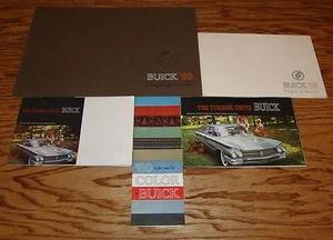 Original 1960 Buick Sales Brochure Portfolio Colors Lot of 5 60 - Picture 1 of 2
