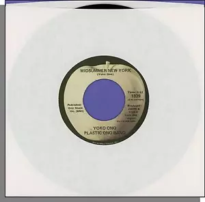Yoko Ono & Plastic Ono Band - Midsummer New York + Mrs. Lennon - 7" Single! - Foto 1 di 3