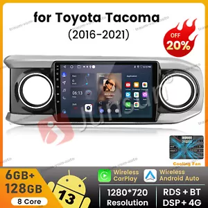 6+128G For Toyota Tacoma 2016-2021 Apple CarPlay Android 13 Car Stereo Radio GPS - Bild 1 von 19