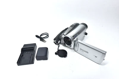 Panasonic NV-GS60 Handheld MiniDV Cassette Camcorder Video Camera Silver Tested - Image 1 of 4