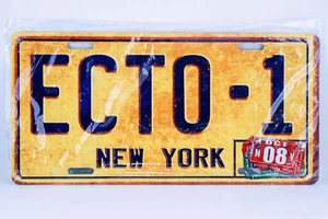2008 SDCC Ghostbusters The Video Game ECTO-1 New York License Plate - Picture 1 of 2